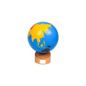 Montessori Globe - World Parts Science and Cultural Geography Materials Continents