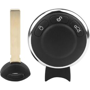NPAUTO Key Fob Replacement Fits for Mini Cooper 2007 2008 2009 2010 2011 2012 2013 2014 - Keyless Entry Remote Control Car Key Fobs ( KR55WK49333, 3 Buttons, 315 Mhz )