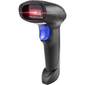Wireless QR Code Scanners Readers for Computers, NetumScan 1D 2D Automatic Handhold USB Barcode Scanner for Store, Warehouse POS