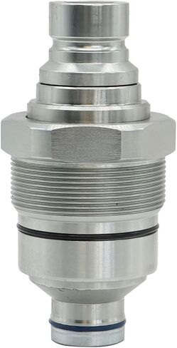 7246799 Hydraulic Male Flat Face Quick Coupler Compatible with 318E 319E 320E 323E 753 763 773 863 864 883 A220 A300 A770 S130 S150 S160 T140 T180 T190, 47396760 V1311-77140 373-6967 in Saudi Arabia