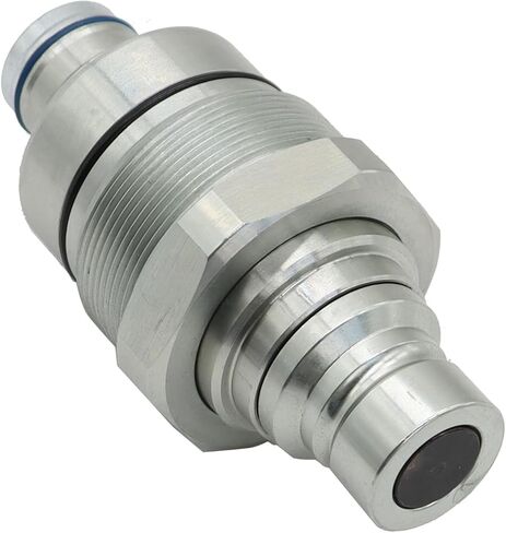7246799 Hydraulic Male Flat Face Quick Coupler Compatible with 318E 319E 320E 323E 753 763 773 863 864 883 A220 A300 A770 S130 S150 S160 T140 T180 T190, 47396760 V1311-77140 373-6967 in Saudi Arabia