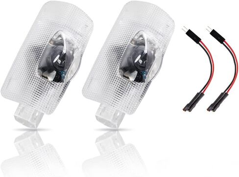 LED باب السيارة شعار ضوء مجاملة جهاز عرض ليزر ترحيب أضواء 3D شبح الظل ضوء مصابيح الملحقات استبدال لسلسلة RX/ES/GX/LS/LX/is/GS/RC/UX (2 حزمة) in Kuwait