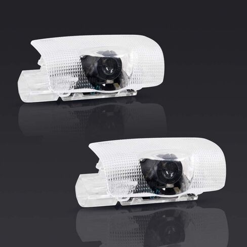 LED باب السيارة شعار ضوء مجاملة جهاز عرض ليزر ترحيب أضواء 3D شبح الظل ضوء مصابيح الملحقات استبدال لسلسلة RX/ES/GX/LS/LX/is/GS/RC/UX (2 حزمة) in Kuwait