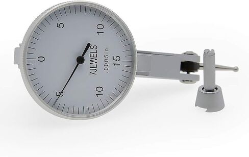 Dial Test Indicator 7 Jewels Dial Indicator Gauge Range 0.03’’Graduation 0.0005’’ 0-15-0 Scale in Kuwait
