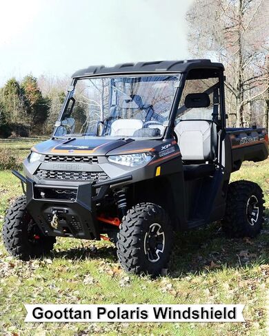 الزجاج الأمامي UTV، الزجاج الأمامي الكامل المقاوم للخدش، الزجاج الأمامي الشفاف متوافق مع 2014-2018 Polaris RZR 1000 XP 1000 4 XP Turbo و2015-2018 RZR 900 RZR 1000 XP in Kuwait