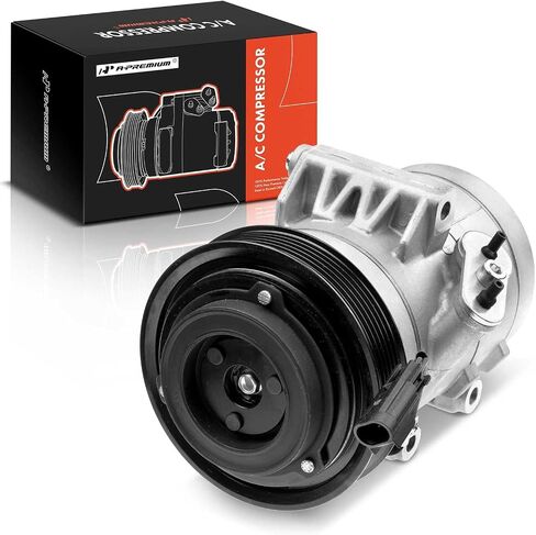ضاغط مكيف هواء ممتاز A مع قابض متوافق مع Ford Fusion 2006-2012، Lincoln MKZ 2010، Zephyr 2006، Mercury Milan 2006-2011، بكرة بقطر 5 بوصات in Saudi Arabia
