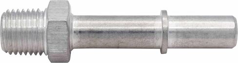 ICT Billet 3/8 Fuel Rail Quick Connect Male to 1/4" NPT Adapter Fitting Hose Thread Fuel Oil Gas Coolant Connector Pipe End Braided Plumbing Port Fluid Aluminum AN817-02-04NP in Saudi Arabia