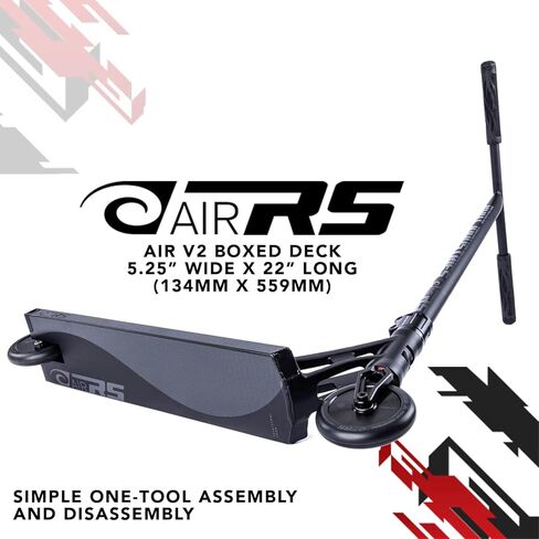ROOT INDUSTRIES AIR RS V2 Complete Scooter - سكوتر حيلة - سكوتر احترافي للراكبين الأكبر سناً - سكوتر احترافي للأطفال طويل القامة - سطح سكوتر احترافي، عجلات سكوتر احترافية - جاهز لركوب سكوتر الخدعة in Kuwait