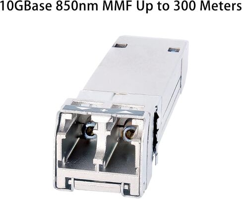 High-Speed 10Gb SFP+ Fiber Module, Compatible with Cisco, Netgear, Meraki, and More | 10G-Base-SR Multi-Mode LC Transceiver,850nm MMF Up to 550 Meters Transmission Range in Saudi Arabia
