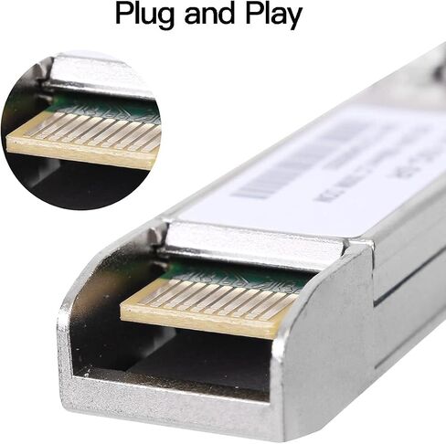 High-Speed 10Gb SFP+ Fiber Module, Compatible with Cisco, Netgear, Meraki, and More | 10G-Base-SR Multi-Mode LC Transceiver,850nm MMF Up to 550 Meters Transmission Range in Saudi Arabia