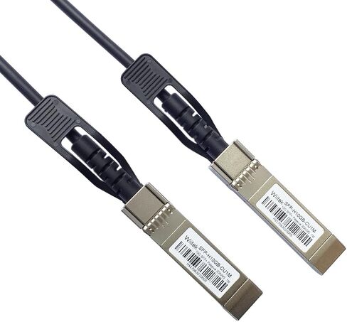 10G SFP+ DAC Cable 1M, 10Gbase-CU SFP+ Direct Attach Cable for Cisco, Meraki, Ubiquiti, Mikrotik, Netgear and More in Kuwait