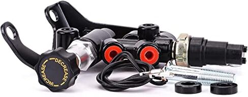 260-13190 Universal Combination Proportioning Valve and Mounting Bracket Lines Kit-Wilwood Style with Adjustable Knob in Saudi Arabia