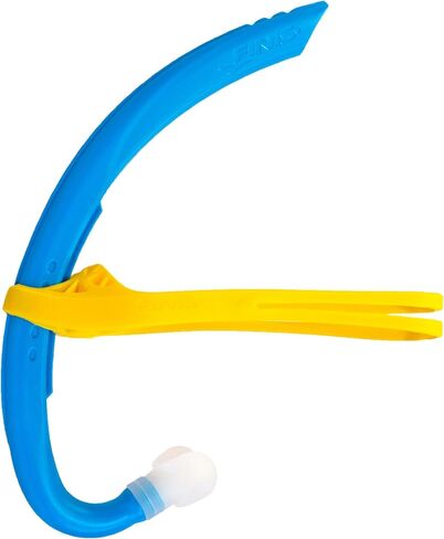 FINIS Stability Snorkel Jr - for Ages 6-10 - Swim Training Snorkel with Head Strap, Shorter Tube & Small Mouthpiece - for Swim Lessons, Swim School & Competition Training in Saudi Arabia