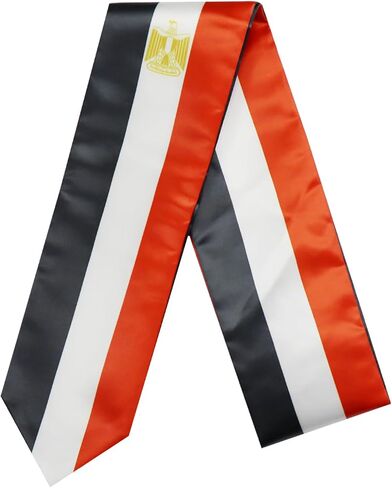 علم مصر التخرج وشاح سرق للدراسة على متن الطلاب الدوليين في الخارج الكبار للجنسين - رائع التخرج شال وشاح سرق يلتف وشاح in Kuwait