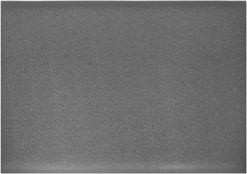 18030505T Comfort Step 3/8" Anti-Fatigue Mat with Pebble Emboss, Grey, 3' x 5' in Saudi Arabia