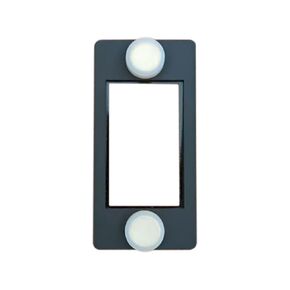 Reptile Terrarium Thermometer Mount Hygrometer Mount for Amphibian Enclosures Sturdy Compact Accessory 3x0.2inch, Black in Kuwait