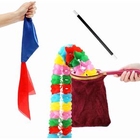 6Pcs Magic Trick Set for Stage Performances | Easy Magic Kit with Change Bag, Vanishing Silk & More | Great for Beginners in Saudi Arabia