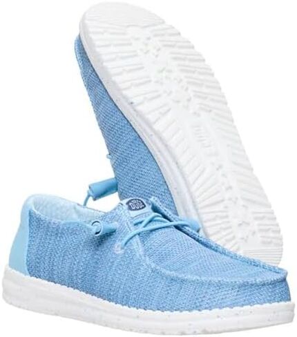 Hey Dude Wendy Stretch Sox Lilac متعدد المقاسات 11، أحذية نسائية، أحذية بدون كعب للسيدات، مريحة وخفيفة الوزن in Saudi Arabia
