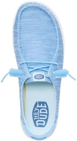 Hey Dude Wendy Stretch Sox Lilac متعدد المقاسات 11، أحذية نسائية، أحذية بدون كعب للسيدات، مريحة وخفيفة الوزن in Saudi Arabia