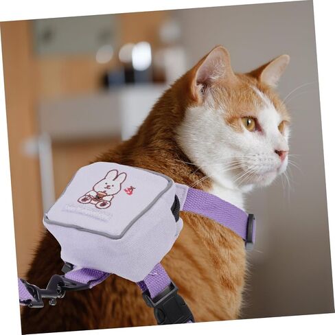 Toyvian Adjustable Cat Leash Harness Backpack Portable Dog Leash for Outdoor Use Suitable for Small Dogs and Cats PET Rope for Training and Travel in Saudi Arabia
