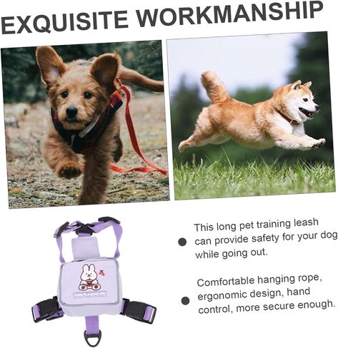 Toyvian Adjustable Cat Leash Harness Backpack Portable Dog Leash for Outdoor Use Suitable for Small Dogs and Cats PET Rope for Training and Travel in Saudi Arabia