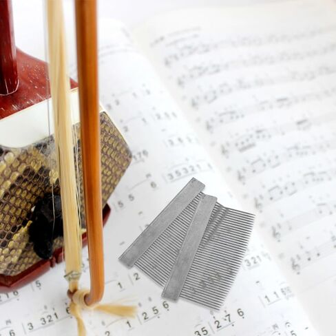 VICASKY 2pcs Bow Ponytail Comb Hair Accesories Violin Bow Hair Combs Violin Bow Combing Tools Horse Combs Metal Comb Horse Combing Tool Metal Combs in Saudi Arabia