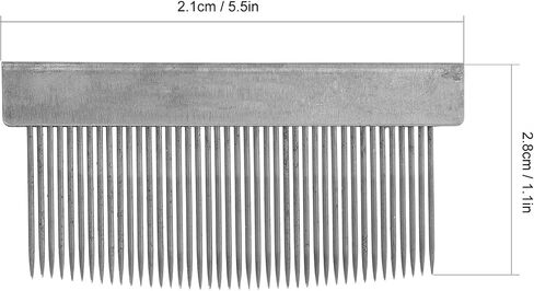 VICASKY 2pcs Bow Ponytail Comb Hair Accesories Violin Bow Hair Combs Violin Bow Combing Tools Horse Combs Metal Comb Horse Combing Tool Metal Combs in Saudi Arabia