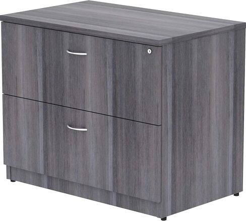 Lorell, LLR69563, Essentials Weathered Charcoal Lateral File, 1 Each in Saudi Arabia