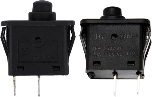 2pcs 12v Power Wheel Foot Pedal Plunger Type Switch, Power Wheels Foot Pedal Switch for Kids Ride on Car Electric Cars Replacement Parts Ride-On Toys in Saudi Arabia