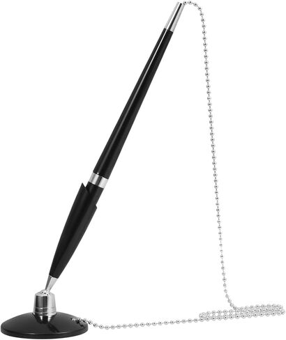 Doitool Wear Table Pens Signature Pen مع سلسلة لاصقة لمكتب كونترتوب استخدام سلس كتابة سطح المكتب PEN in Saudi Arabia