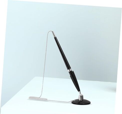 Doitool Wear Table Pens Signature Pen مع سلسلة لاصقة لمكتب كونترتوب استخدام سلس كتابة سطح المكتب PEN in Saudi Arabia