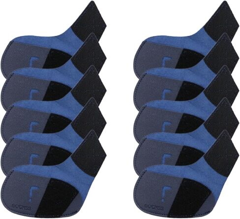 أغطية رأس I Golf Iron 10 قطع من البولي يوريثان تناسب كلا من نوادي الجولف اليمنى من أجل Titleist Callaway Ping Taylormade تناسب المزيد من العلامات التجارية لمكواة الجولف. (أصفر) in Kuwait