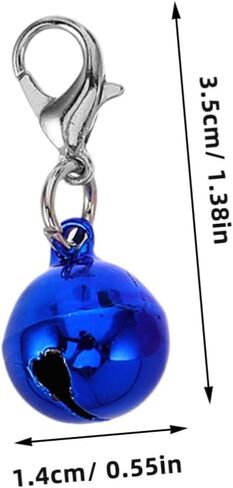 UPKOCH 10pcs Pet Bell Pendant Accessories for Dogs and Cats Durable DIY Collar Charms Hook for Stylish Pet Jewelry and Easy Attachment in Saudi Arabia