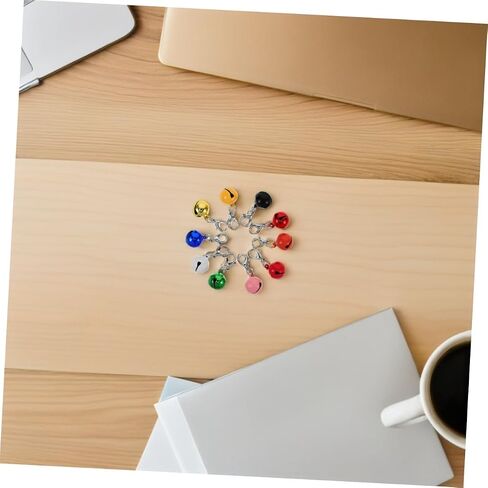 UPKOCH 10pcs Pet Bell Pendant Accessories for Dogs and Cats Durable DIY Collar Charms Hook for Stylish Pet Jewelry and Easy Attachment in Saudi Arabia