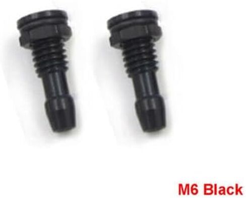 TEAMWILL 2PCS M6 / M8 Water Outlet Motor Cooling Water Nipple Nozzle for RC Boat Marine (M8 Blue) in Saudi Arabia