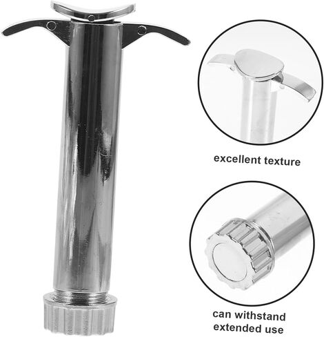 jojofuny 1Set Clay Extruder Tool Set Portable Stainless Steel Squeezer with Molds for Polymer Clay Sculpting for Pottery Lovers and DIY Enthusiasts in Saudi Arabia