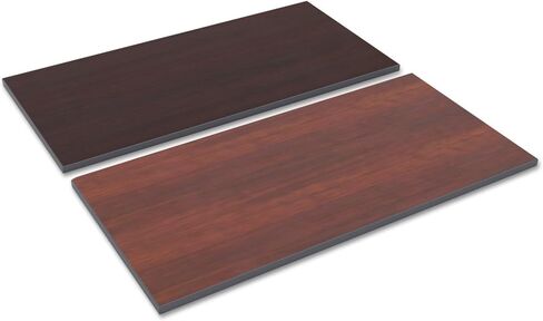 Alera ALETT4824CM 47.63 in. x 23.63 in. Rectangular Reversible Laminate Table Top - Medium Cherry/Mahogany in Saudi Arabia