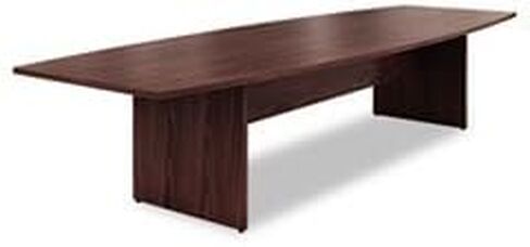 HONT14448PNN Boatshaped Conference Tabletop, 144x48x1-1/8, Mahogany in Saudi Arabia