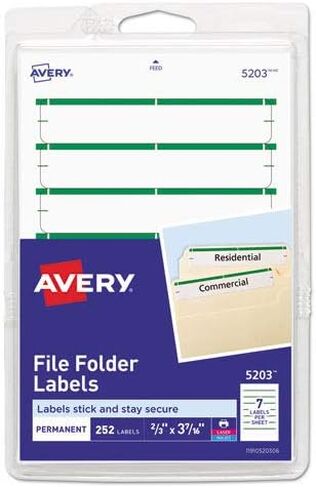 Avery 05203 Filing Label in Saudi Arabia