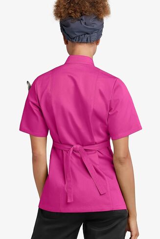 Women's Chef Coat with Knotted Cloth Buttons in Kuwait