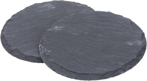 Luxshiny 2pcs منصة التشمس الحجرية الطبيعية للزواحف منطقة تسلق الأطباق الأطباق السلحفاة للزواحف in Kuwait