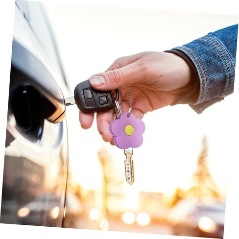iplusmile 5 Pack Key Caps Covers Tags - Cute Rubber Key Identifier Rings Labels Protector Caps for Home Apartment Accessories, Compatible with Flat Keys Over 6.5cm, Not Fit Standard 1" Key in Saudi Arabia