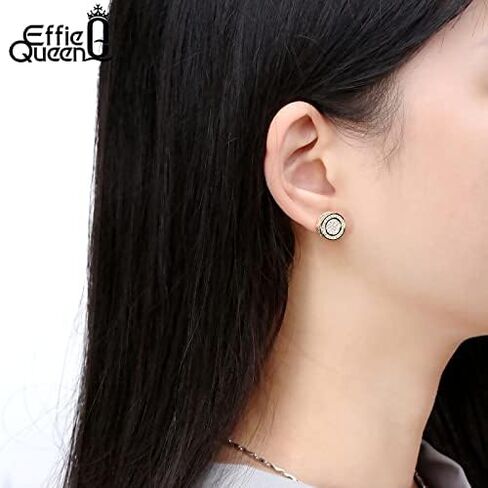 أقراط ذهبية وفضية ملونة Zirconia alcons alcons incors ’ladies’ ladies (Gold Color) in Kuwait