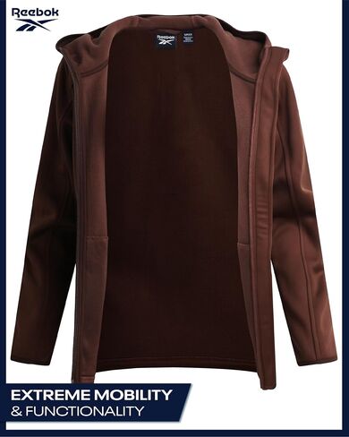 Reebok Womens Jacket - Active Performance Fleece Lined Softshell Jacket with Hood - Lightweight Jackets for Women (S-3X) in Kuwait