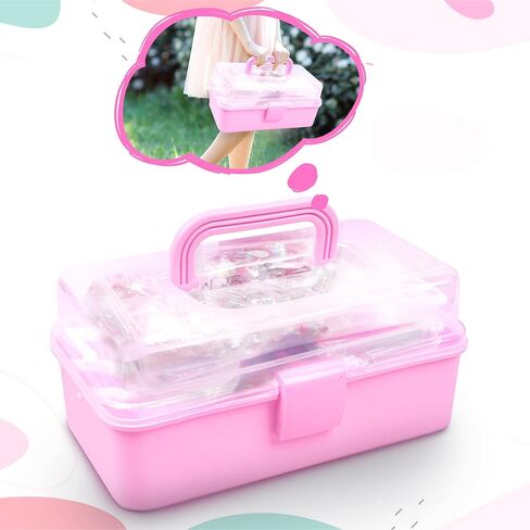 Linaye Arts and Crafts Supplies للأطفال ، كلها في مجموعات صناديق Craft Craft ، مجموعة Craft Supplies تشمل Pompoms ، منظفات الأنابيب للأطفال الذين تتراوح أعمارهم بين 4-6 6-8 هدايا عيد ميلاد للبنين الفتيات in Saudi Arabia