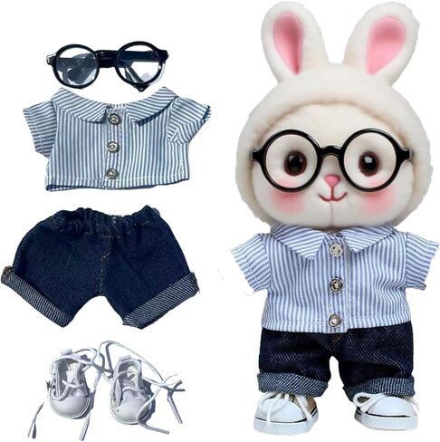 17cm Dolls Clothes - 6.7 Inches Cute Clothes Outfit & Accessories,17CM Doll of The House Accessories Outfits (Style-A) in Saudi Arabia