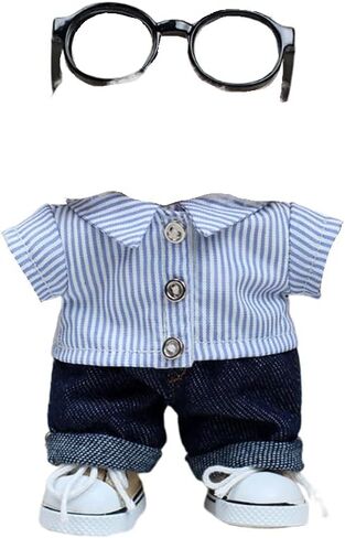 17cm Dolls Clothes - 6.7 Inches Cute Clothes Outfit & Accessories,17CM Doll of The House Accessories Outfits (Style-A) in Saudi Arabia