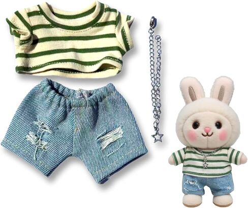 17cm Dolls Clothes - 6.7 Inches Cute Clothes Outfit & Accessories,17CM Doll of The House Accessories Outfits (Style-A) in Saudi Arabia