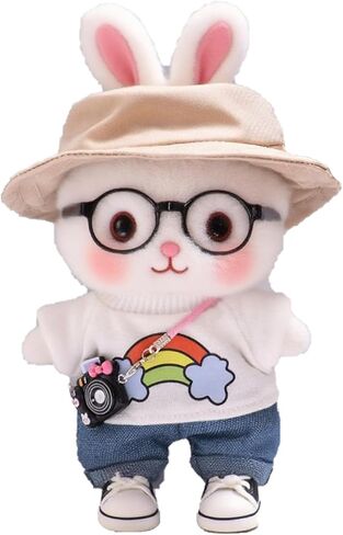 17cm Dolls Clothes - 6.7 Inches Cute Clothes Outfit & Accessories,17CM Doll of The House Accessories Outfits (Style-A) in Saudi Arabia