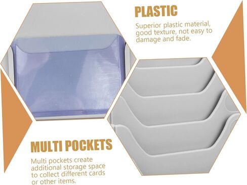 حامل البطاقة منظمات حاملات بطاقة Rack Material للمواد الخاصة بمكاتب المدرسة المنزلية للتخزين الفعال وسهولة الوصول إلى تصميم رائع مع فترة طويلة in Kuwait